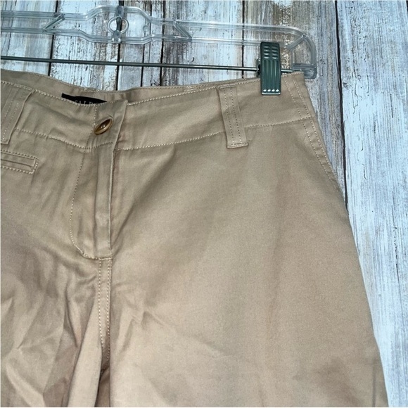 Talbots Khaki Boyfriend Pants - Picture 2 of 8
